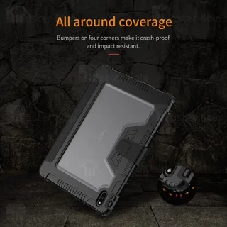 کیف چرمی هوشمند نیلکین Huawei MatePad Pro Nillkin Bumper Leather - تصویر 5