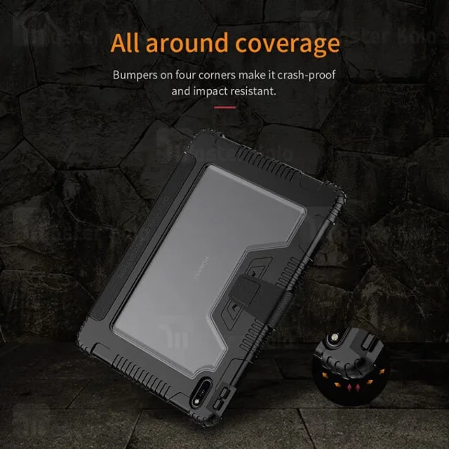 کیف چرمی هوشمند نیلکین Huawei MatePad Pro Nillkin Bumper Leather - تصویر 5