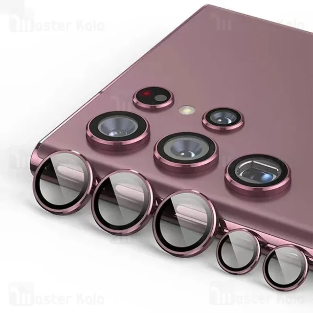 محافظ لنز فلزی دوربین سامسونگ Samsung Galaxy S22 Ultra Lens Shield - تصویر 6