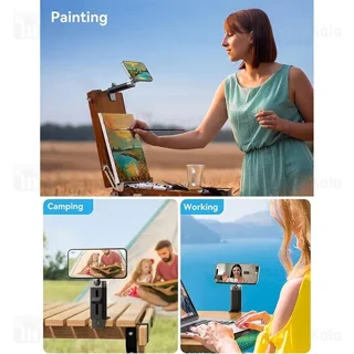 هولدر و پایه نگهدارنده رومیزی مگنتی جویروم Joyroom ZS413 magnetic travel stand - تصویر 8