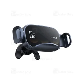 هولدر دریچه کولری و شارژر وایرلس بیسوس 00-Baseus BS-CM029 LightChaser Series C40355901111 - تصویر 3