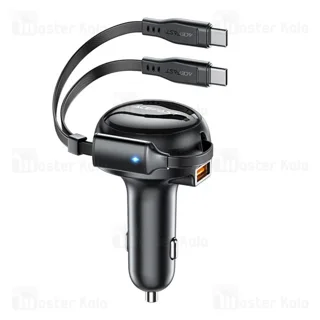 شارژر فندکی ایس فست ACEFAST B13 53W Fast Charger توان 53 وات همراه با کابل متصل - تصویر 2