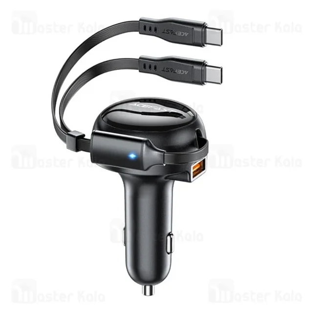 شارژر فندکی ایس فست ACEFAST B13 53W Fast Charger توان 53 وات همراه با کابل متصل - تصویر 2