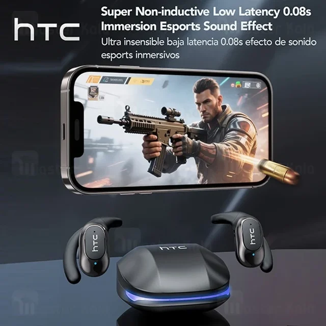 هندزفری بلوتوث اچ تی سی HTC NE17 - تصویر 3