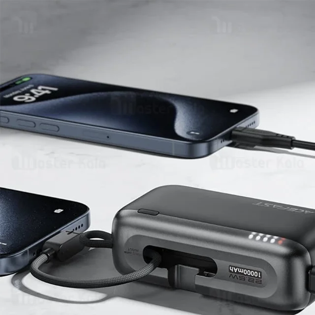 پاوربانک 10000 ایس فست ACEFAST M27 توان 22.5 وات همراه با کابل متصل - تصویر 7