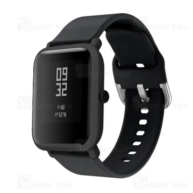 بند سیلیکونی ساعت هوشمند شیائومی Xiaomi Amazfit Bip Lite Silicone Band - تصویر 2