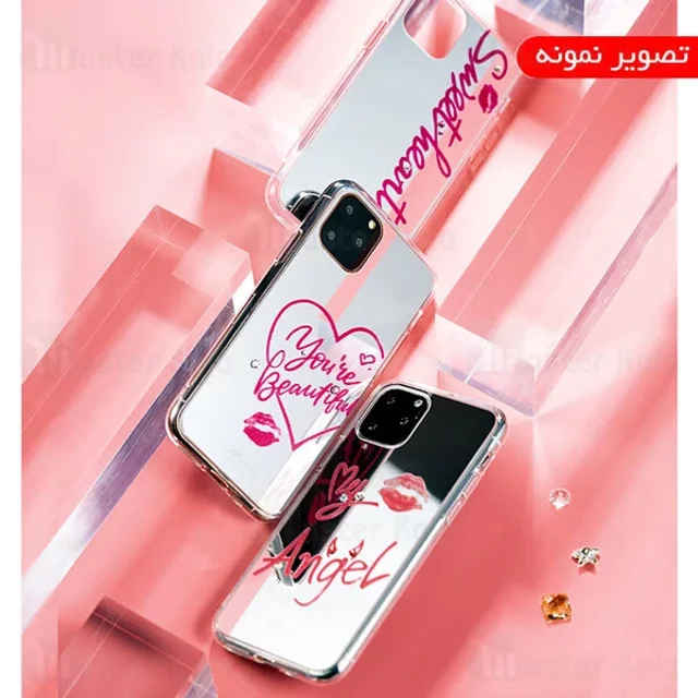 قاب آینه ای Apple iPhone 11 Pro Kingxbar Swarovski Angel Series - تصویر 3