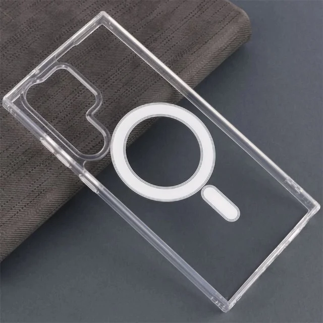 قاب شفاف MagSafe برلیا ویژه سامسونگ گلکسی S23 Ultra - تصویر 2