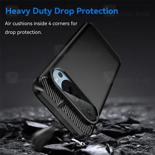 قاب فیبر کربنی گوگل Google Pixel 9 Rugged Armor Fiber Carbon - تصویر 4