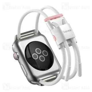 بند ساعت اپل واچ Baseus Lockable Rope Strap for AP Watch Series 3/4/5/6/SE 42mm/44mm - تصویر 4