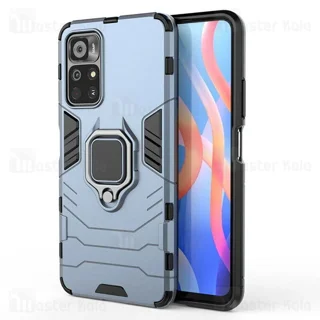 گارد ضد ضربه انگشتی شیائومی Xiaomi Redmi Note 11 5G (China) Black Panther KEYSION Armor - تصویر 3