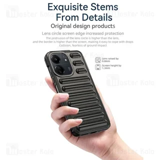 قاب پافر ضد ضربه شیائومی Xiaomi Poco C65 TPU Capsule Shockproof - تصویر 4