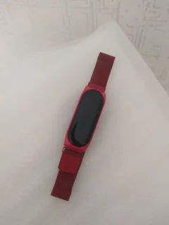 بند فلزی دستبند سلامتی شیائومی Xiaomi Mi Band 5 / 6 Stainless Steel Milanese Strap با قفل - تصویر 8