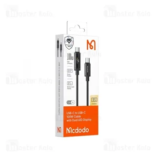 کابل Type-C به Type-C مک دودو Mcdodo CA-800 طول 1.2 متر توان 100 وات - تصویر 7