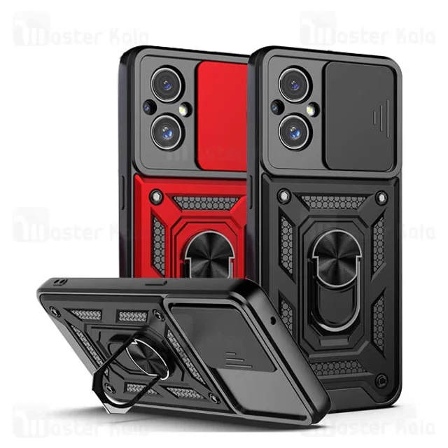 گارد محافظ ضد ضربه انگشتی وان پلاس OnePlus Nord N20 5G SHUNIJA Armor Case دارای محافظ - تصویر 2