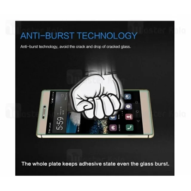 محافظ صفحه نمایش شیشه ای نیلکین سامسونگ Huawei Ascend P8 Nillkin PE+ Glass - تصویر 5