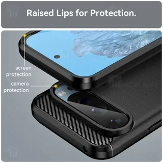 قاب فیبر کربنی گوگل Google Pixel 9 Rugged Armor Fiber Carbon - تصویر 3