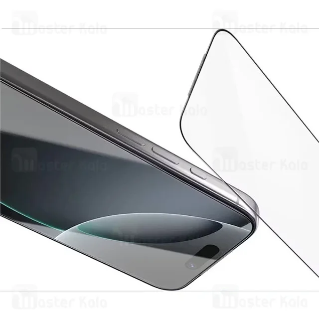 گلس تمام صفحه تمام چسب آیفون گرین لاین Apple iPhone 17 Pro Max Green Lion 9H Steve - تصویر 6