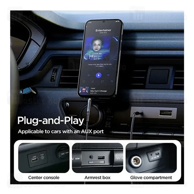 کابل انتقال صدا Aux جویروم Joyroom SY-A08 طول 1.2 متر - تصویر 4