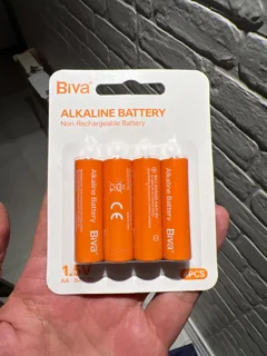 پک 4 تایی باتری قلمی بیوا Biva BAT-01 Alkaline Battery - تصویر 4