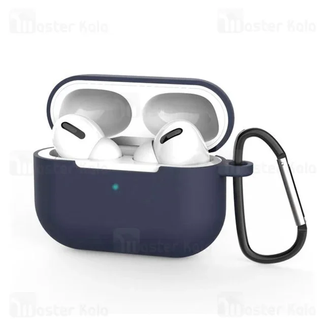 کاور محافظ سیلیکونی هندزفری اپل Apple AirPods 3 Silicone Case دارای قلاب آویز - تصویر 6