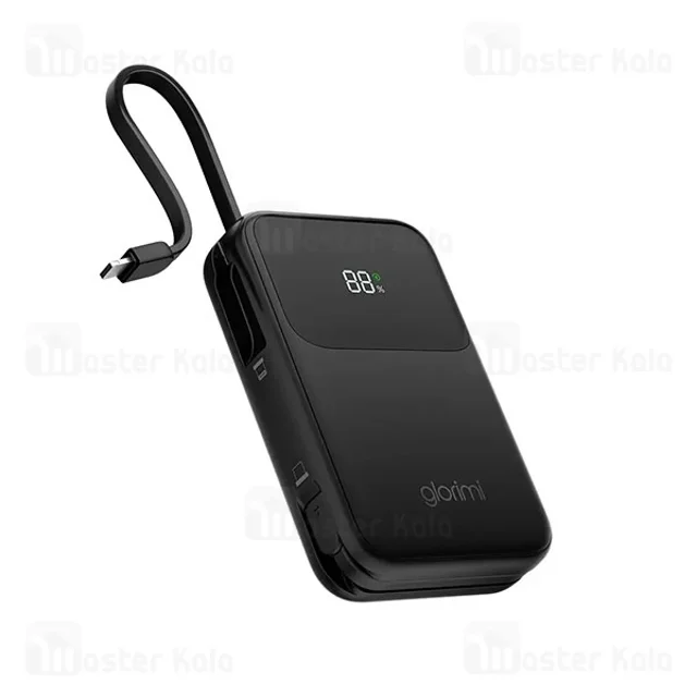 پاوربانک 20000 شیائومی گلوریمی Glorimi Activecore توان 45 وات با کابل متصل - تصویر 2