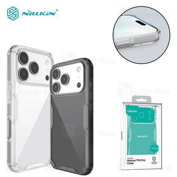 قاب محافظ نیلکین آیفون Apple iPhone 17 Pro Nillkin Nature TPU Pro Series case