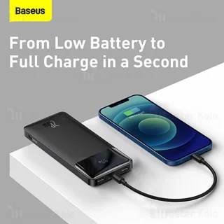 پاوربانک 10000 بیسوس Baseus Bipow Digital Display PPBD10K-X توان 20 وات - تصویر 4
