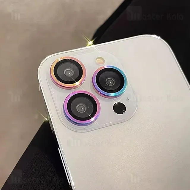 پک 3تایی محافظ لنز فلزی دوربین آیفون Apple iPhone 12 Pro / 11 Pro / 11 Pro Max Metal Ring - تصویر 6