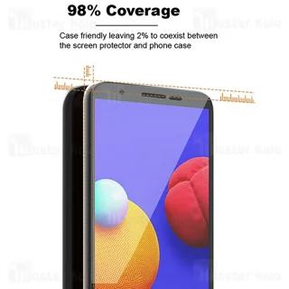 محافظ صفحه نانو سرامیک تمام صفحه و تمام چسب ال جی LG K50 / K12 Max Glass - تصویر 3
