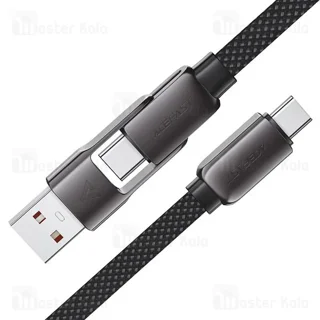 کابل دو سر Type-C و USB ایس فست ACEFAST C13-05 طول 20 سانتی‌متر توان 60 وات - تصویر 3
