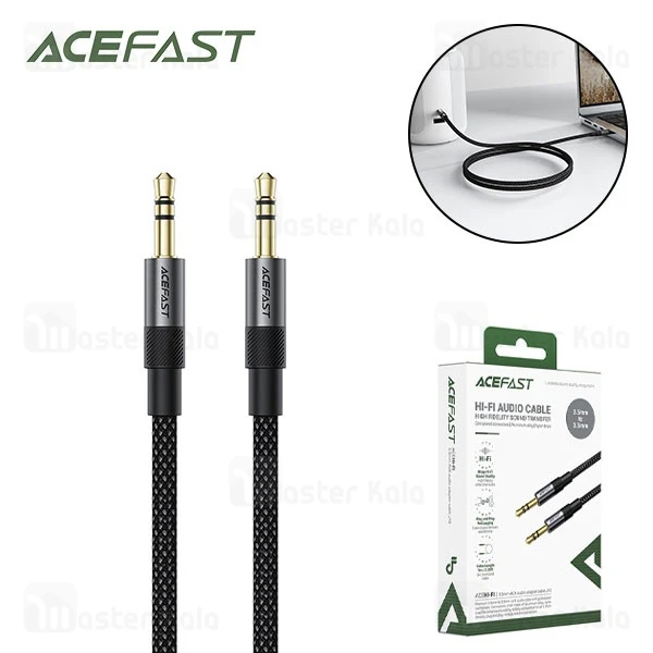 کابل انتقال صدا Aux ایس فست ACEFAST J10 طول 1 متر