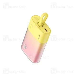 پاوربانک 5200 بیسوس Baseus P10055601513-01 Popsicle توان 20 وات با کابل متصل - تصویر 4