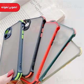 قاب مات ضد ضربه اینفینیکس Infinix Smart 6 Shockproof Hybrid Matte Back Case - تصویر 3