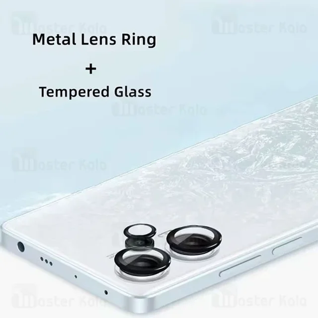 محافظ لنز فلزی دوربین شیائومی Xiaomi Poco F5 / Redmi Note 12 Turbo Lens Shield - تصویر 5