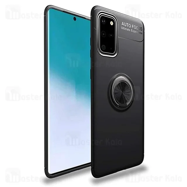 قاب ژله ای طرح چرم انگشتی سامسونگ Samsung Galaxy S20 AutoFocus Magnetic Ring - تصویر 3