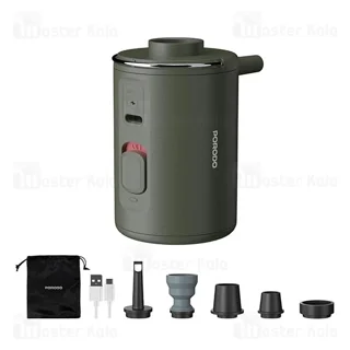 کمپرسور باد چند کاره پرودو Porodo Lifestyle Nano PDLFST040GN - تصویر 2