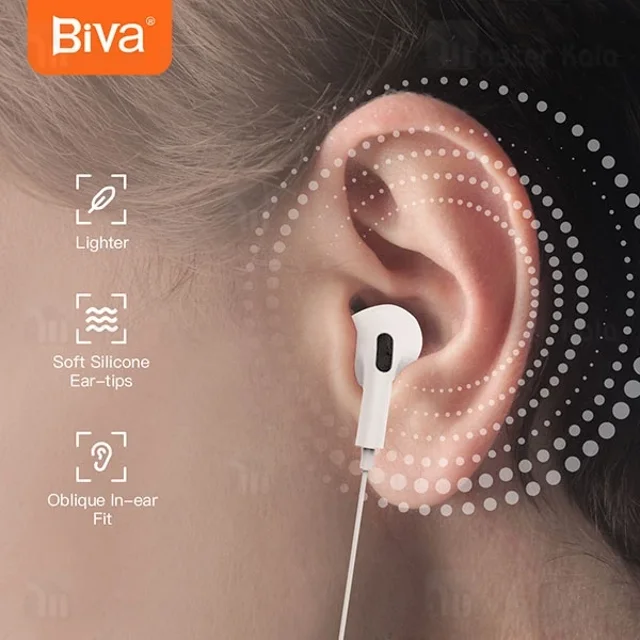 هندزفری سیمی لایتنینگ بیوا Biva HF-17 - تصویر 4