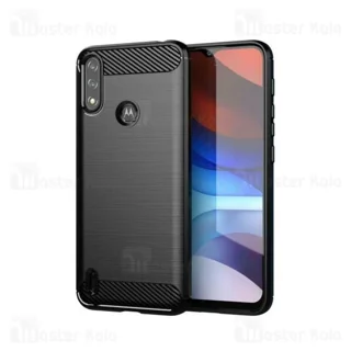 قاب فیبر کربنی موتورولا Motorola Moto E7i Power Rugged Armor Fiber Carbon - تصویر 2