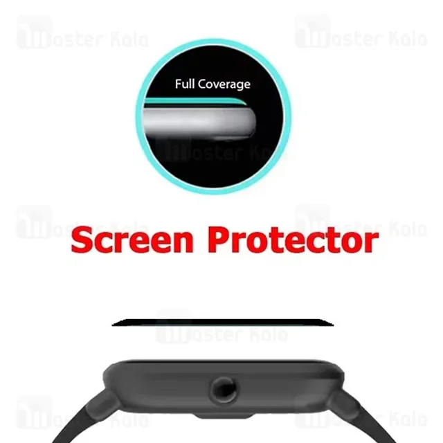 محافظ صفحه ساعت هوشمند شیائومی Kieslect KS PMMA TPU Screen Protector - تصویر 4