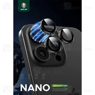 محافظ لنز فلزی دوربین گرین لاین Apple iPhone 15 Pro / 15 Pro Max Green Lion Classic - تصویر 2