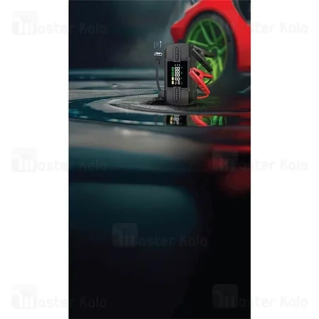 پاوربانک 12000 و کمپرسور باد و جامپ استارتر خودرو گرین لاین Green Lion 12V Jump Starter - تصویر 4