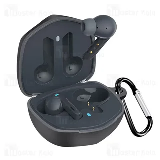 کاور محافظ سیلیکونی هندزفری کیو سی وای Xiaomi QCY G1 دارای قلاب آویز - تصویر 6