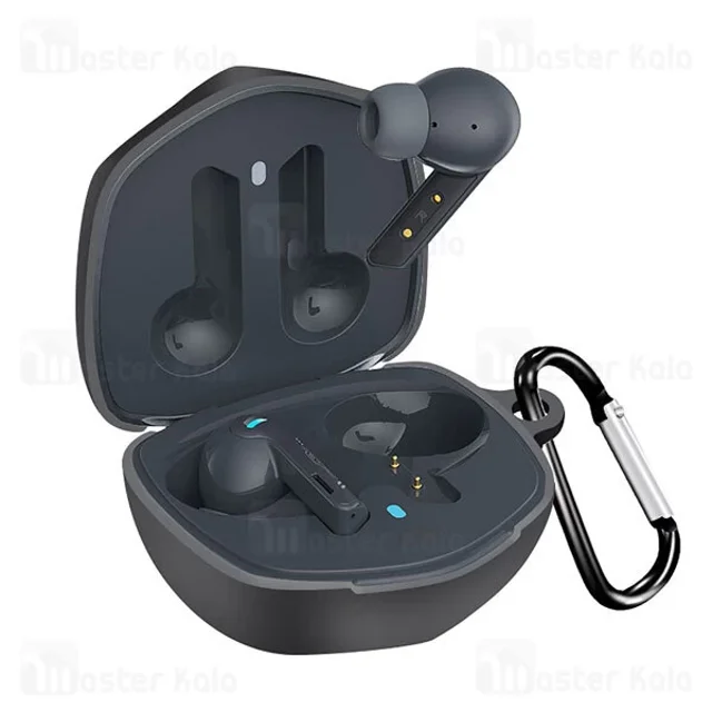 کاور محافظ سیلیکونی هندزفری کیو سی وای Xiaomi QCY G1 دارای قلاب آویز - تصویر 6
