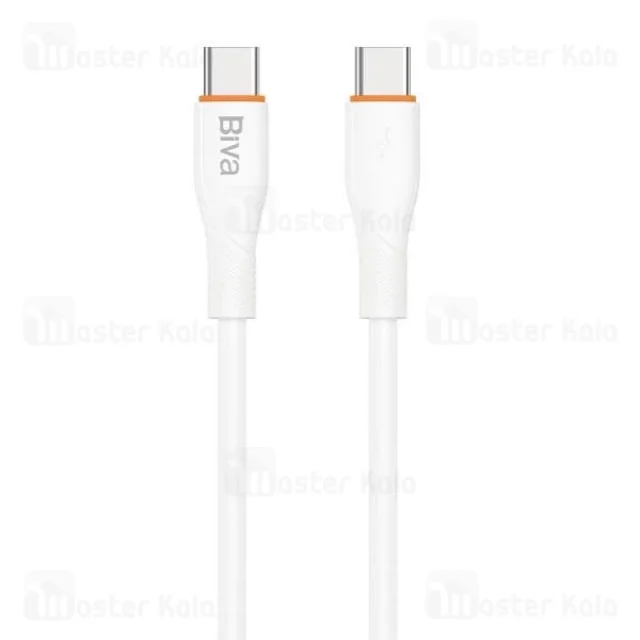 کابل Type C به Type C بیوا Biva C-33CC طول 1 متر توان 60 وات - تصویر 2