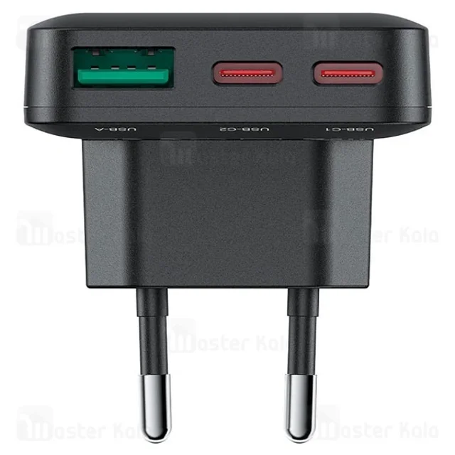شارژر دیواری ایس فست ACEFAST A100 PD65W GaN Fast Charger توان 65 وات - تصویر 5