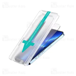 گلس تمام صفحه تمام چسب کوتتسی Apple iPhone 14 Pro Coteetci HD 35008 - تصویر 2