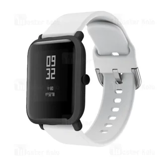 بند سیلیکونی ساعت هوشمند شیائومی Xiaomi Amazfit Bip Lite Silicone Band - تصویر 3