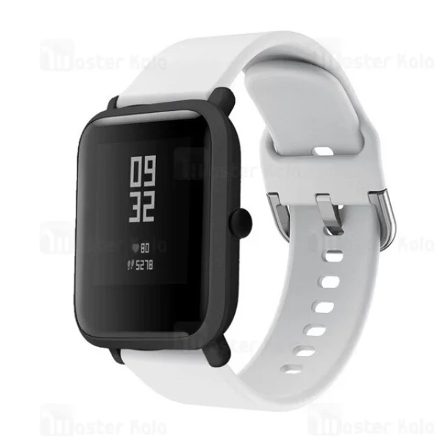 بند سیلیکونی ساعت هوشمند شیائومی Xiaomi Amazfit Bip Lite Silicone Band - تصویر 3