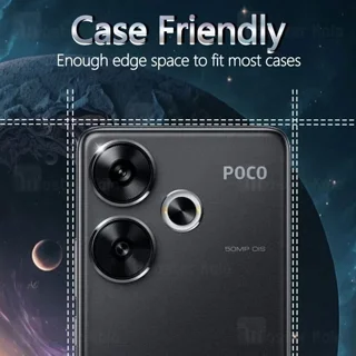 محافظ لنز فلزی دوربین شیائومی Xiaomi Poco F6 / Redmi Turbo 3 Lens Shield - تصویر 8
